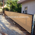 6'x50' 3rd Gen Tan Fence Privacy Screen Windscreen Shade Cover Mesh Fabric (Aluminum Grommets) Home, Court, or Construction